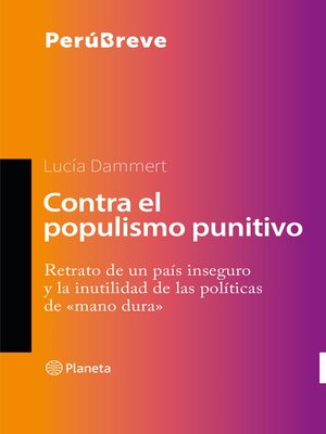 cover image of Contra el populismo punitivo